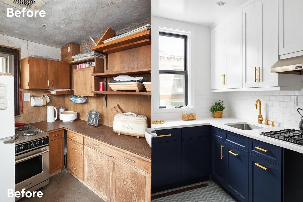 Full kitchen remodel in Manhattan NYC by Maison Prestige